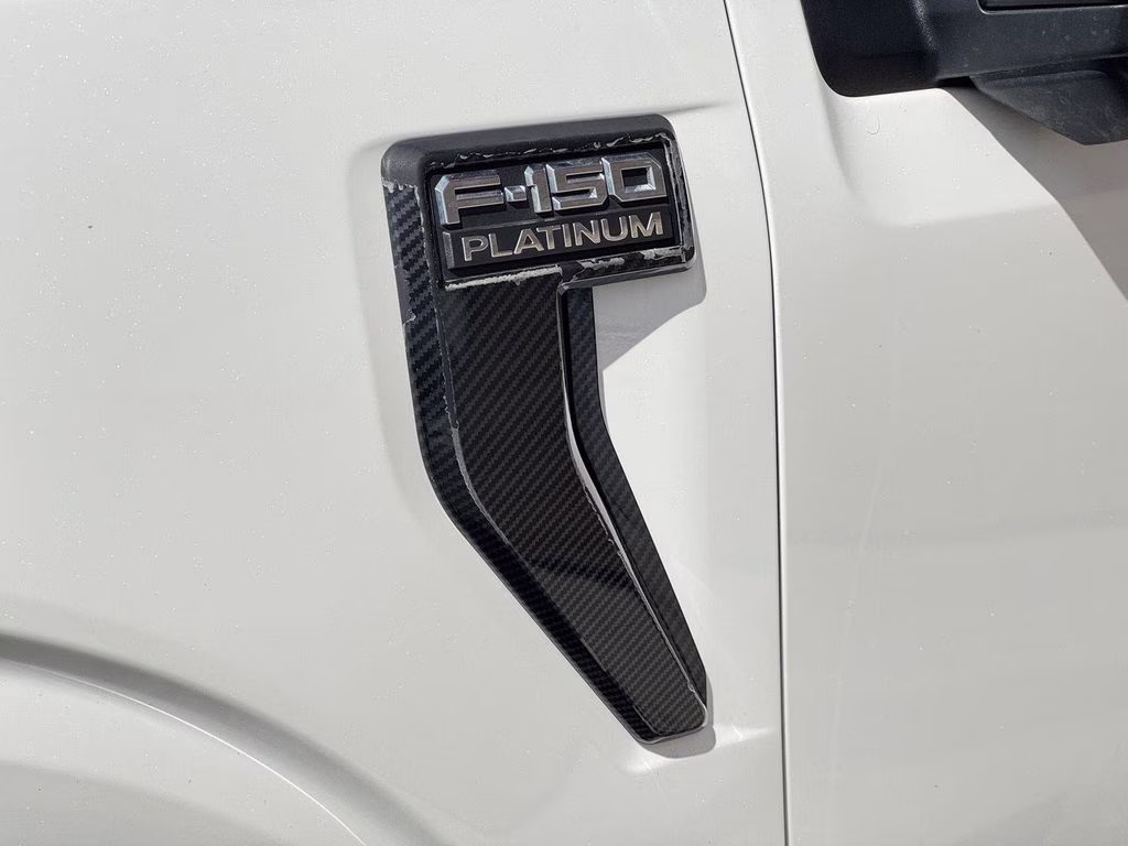 2021 White Ford F-150 Platinum 4X4 Truck