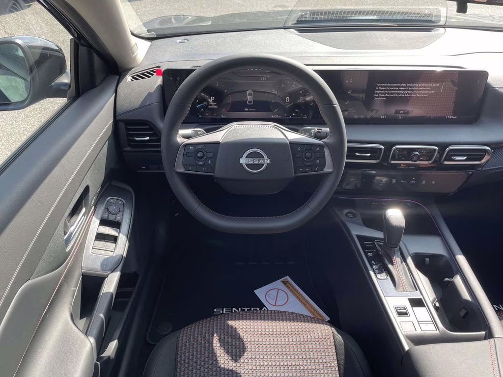 2026 Super Black Nissan Sentra SR FWD Sedan