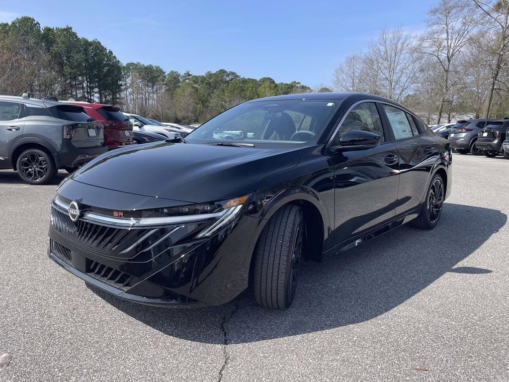 2026 Super Black Nissan Sentra SR FWD Sedan