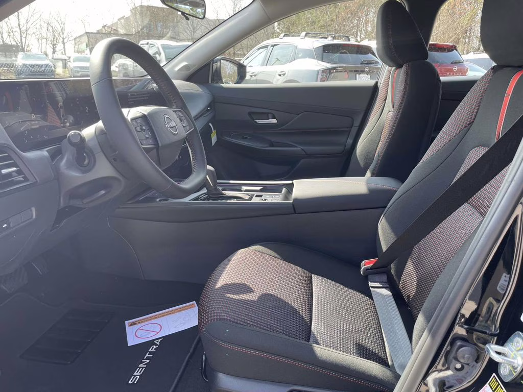 2026 Super Black Nissan Sentra SR FWD Sedan