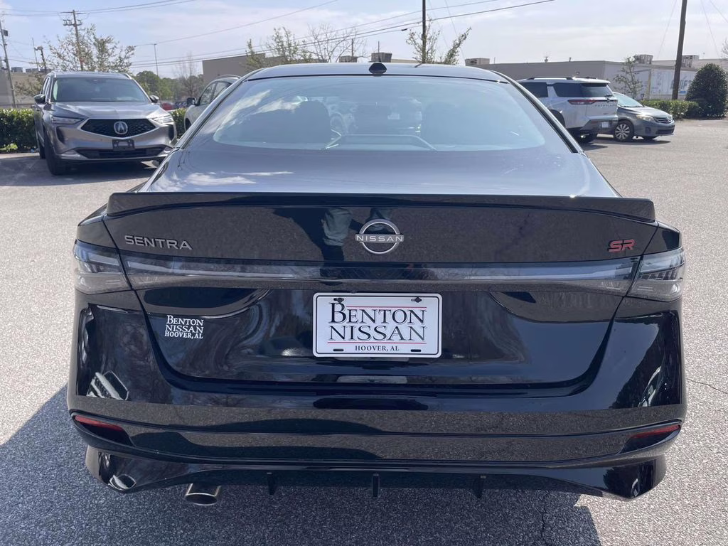 2026 Super Black Nissan Sentra SR FWD Sedan