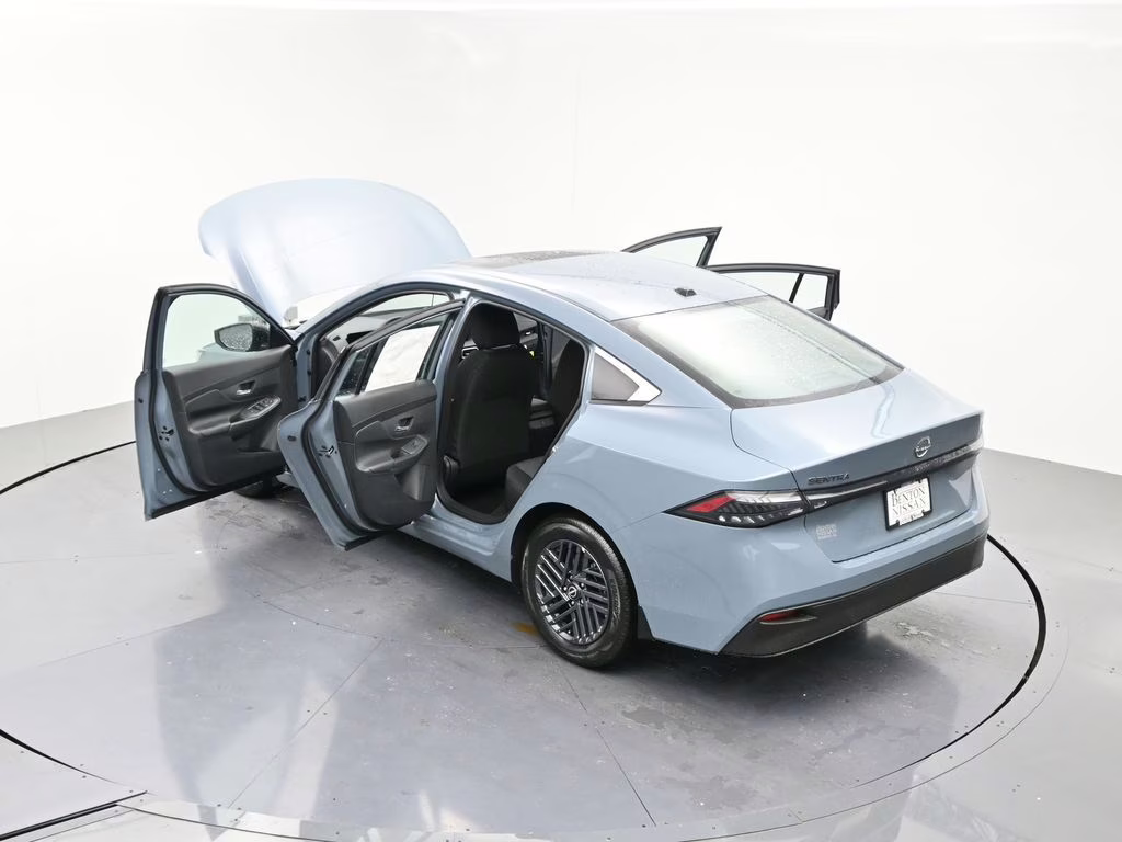 2026 Atlantic Gray Metallic Nissan Sentra SV FWD Sedan