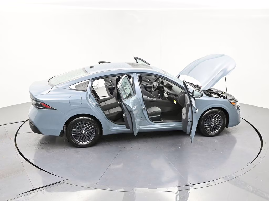 2026 Atlantic Gray Metallic Nissan Sentra SV FWD Sedan