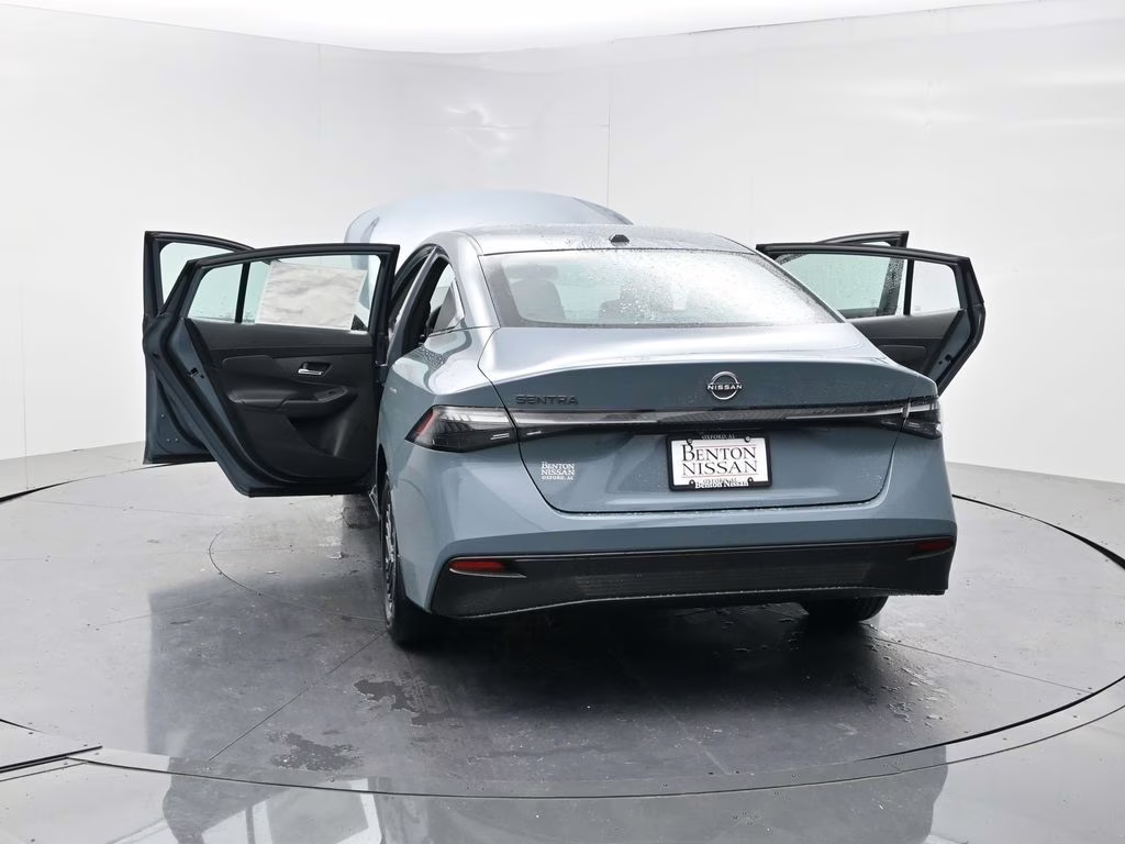 2026 Atlantic Gray Metallic Nissan Sentra SV FWD Sedan