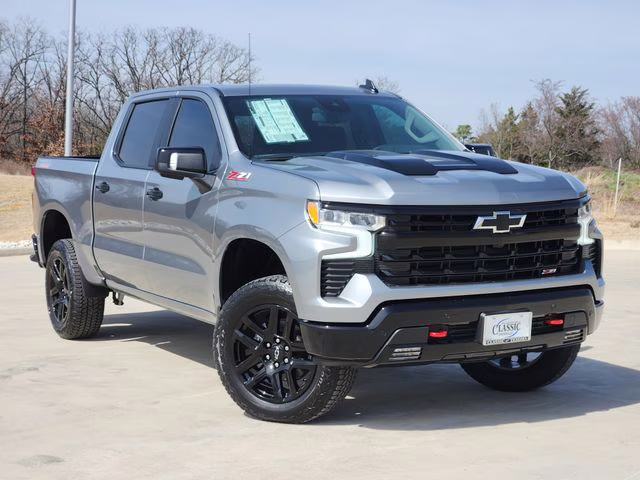 2026 Sterling Gray Metallic Chevrolet Silverado 1500 LT Trail Boss 4X4 Truck