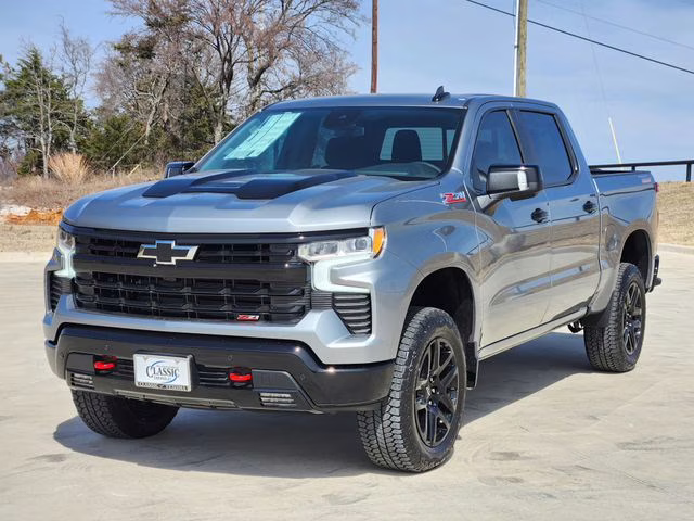 2026 Sterling Gray Metallic Chevrolet Silverado 1500 LT Trail Boss 4X4 Truck