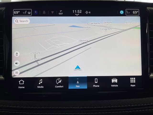 2026 Diamond Black Crystal Pearlcoat Chrysler Pacifica Select AWD Van