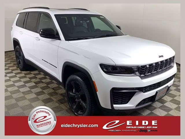 2026 Bright White Clearcoat Jeep Grand Cherokee L Limited 4X4 SUV