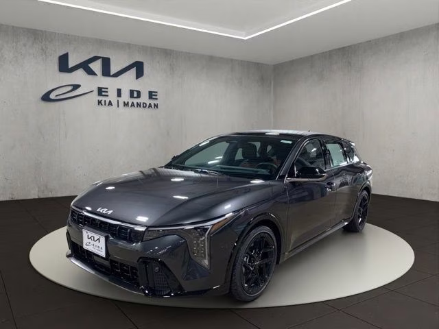 2026 Interstellar Gray Kia K4 GT-Line Turbo FWD Hatchback