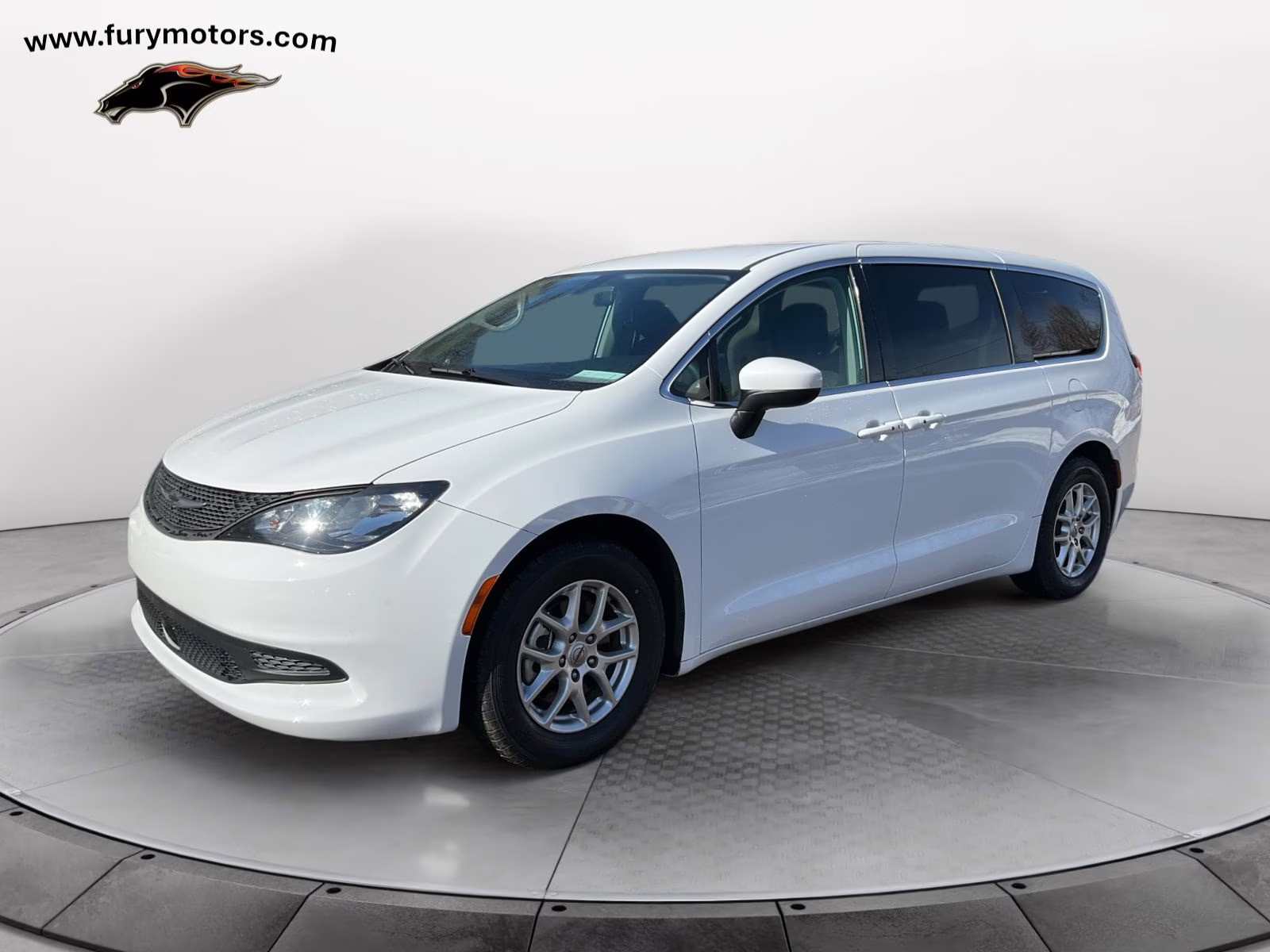 2022 Bright White Clearcoat Chrysler Voyager LX FWD Van