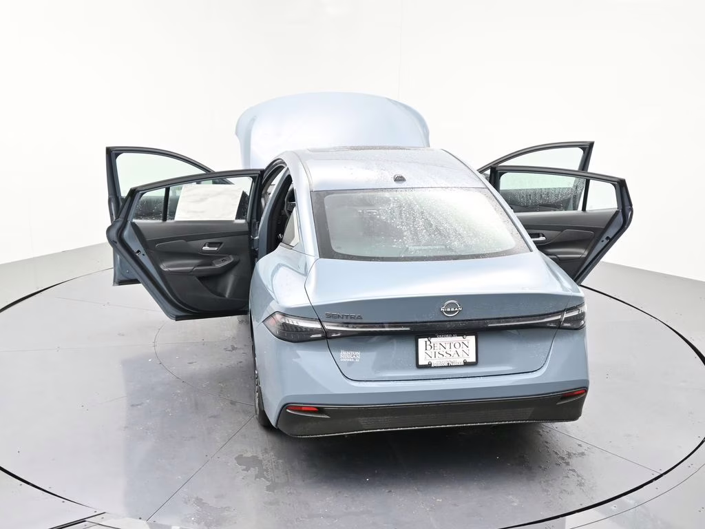 2026 Atlantic Gray Metallic Nissan Sentra SV FWD Sedan