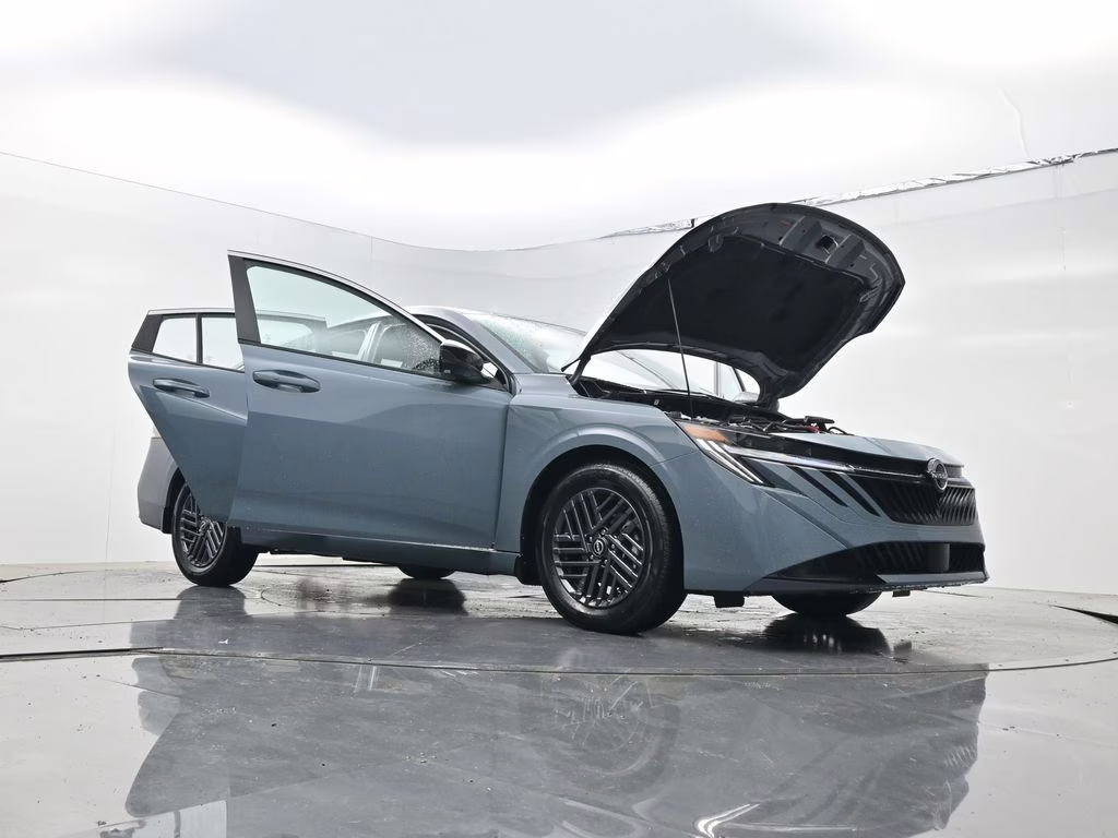 2026 Atlantic Gray Metallic Nissan Sentra SV FWD Sedan