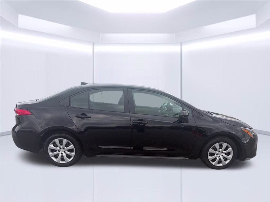 2025 Black Toyota Corolla LE FWD Sedan