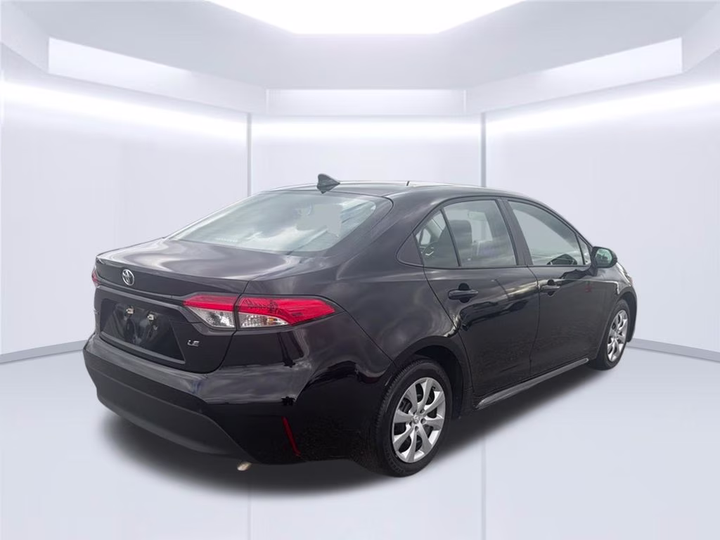 2025 Black Toyota Corolla LE FWD Sedan