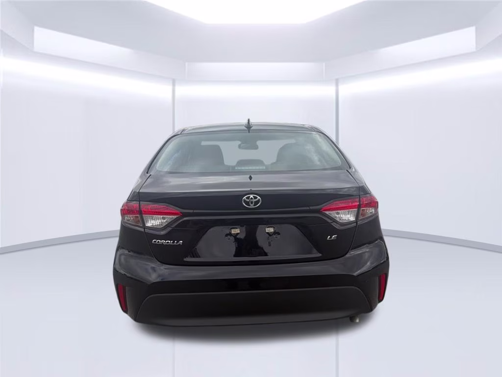 2025 Black Toyota Corolla LE FWD Sedan