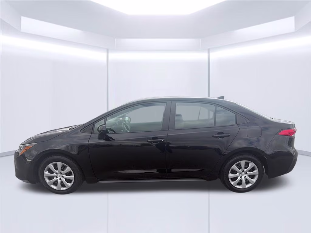 2025 Black Toyota Corolla LE FWD Sedan