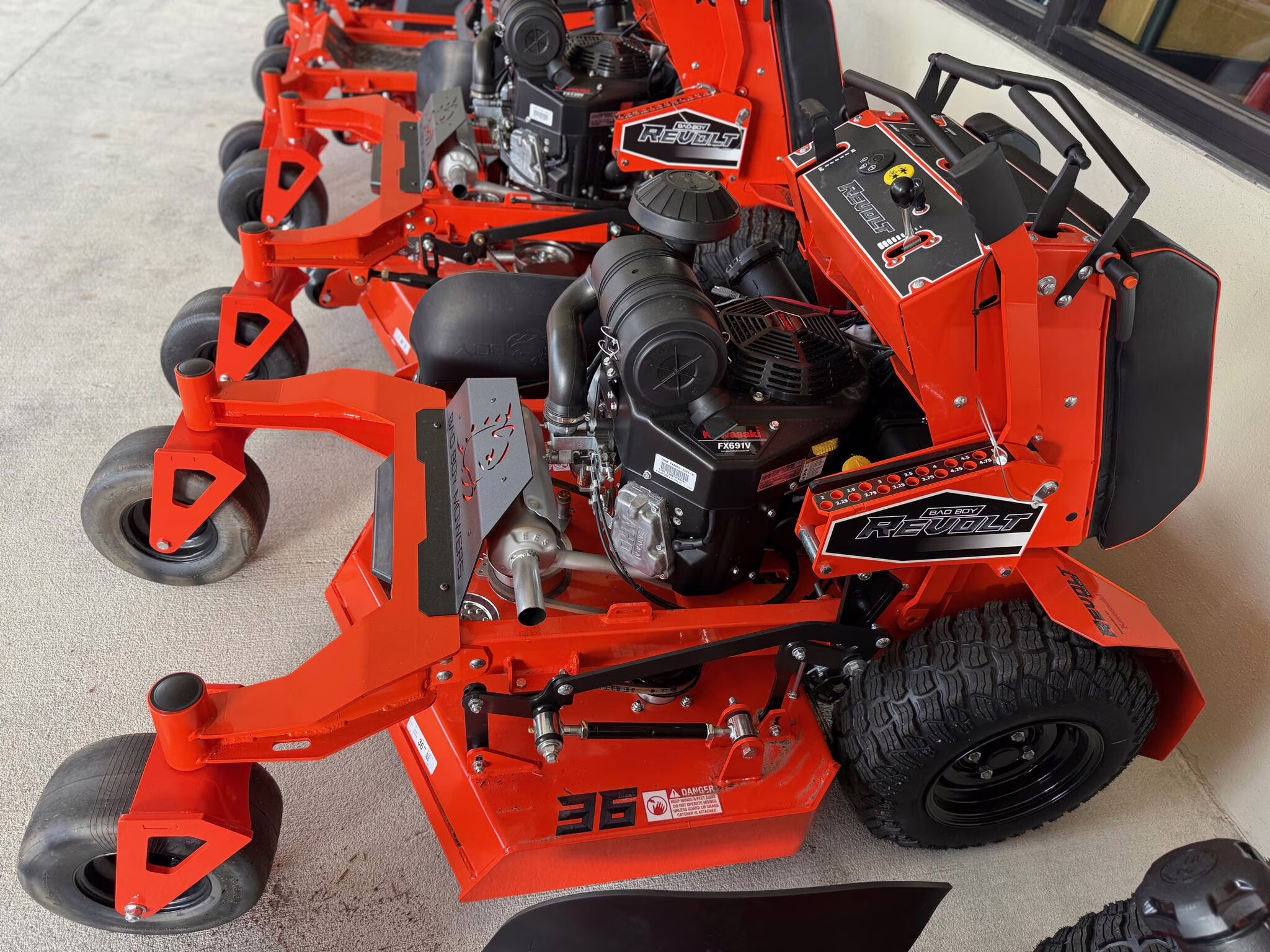 2026 Bad Boy Mowers Outlaw Revolt 36 Lawn Mower