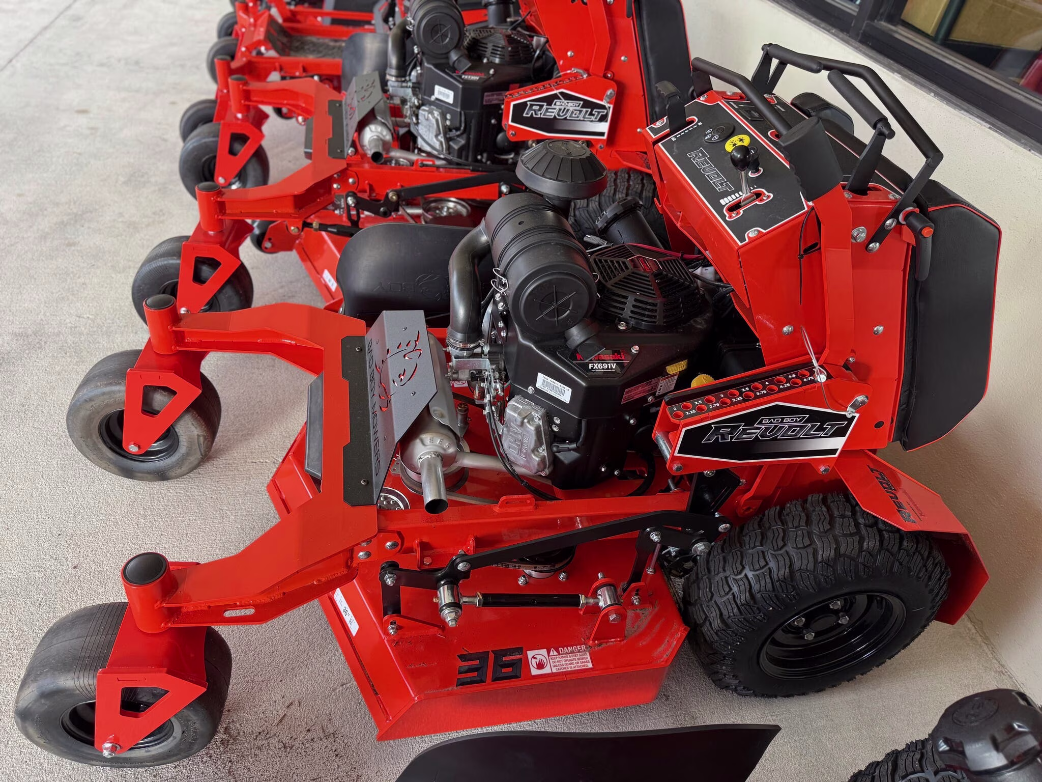 2026 Bad Boy Mowers Outlaw Revolt 36 Lawn Mower