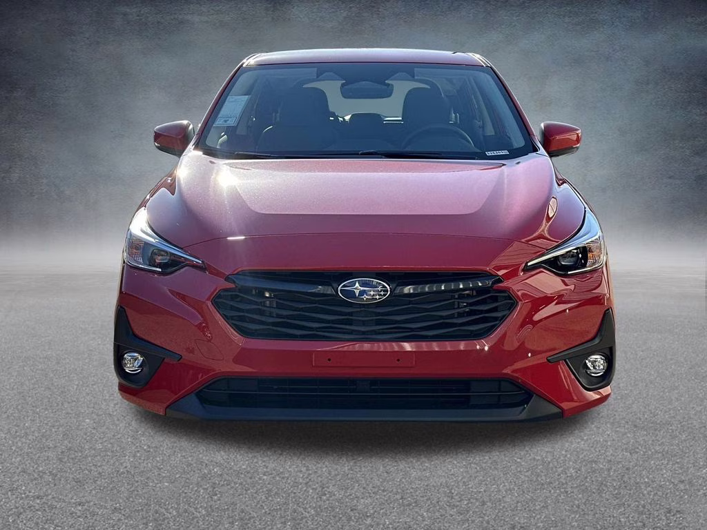 2026 Pure Red Subaru Impreza Sport AWD Hatchback