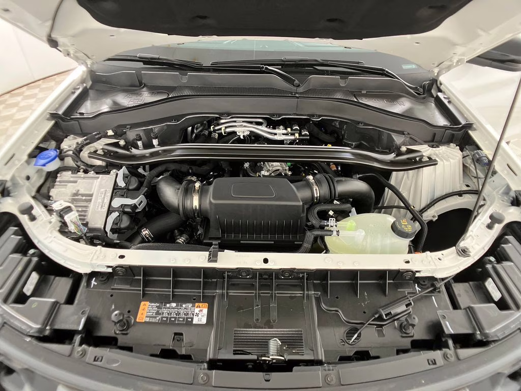 2026 Star White Metallic Tri-Coat Ford Explorer ST RWD SUV