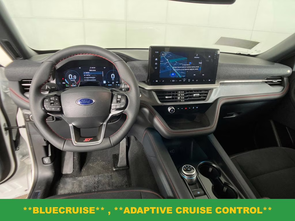 2026 Star White Metallic Tri-Coat Ford Explorer ST RWD SUV