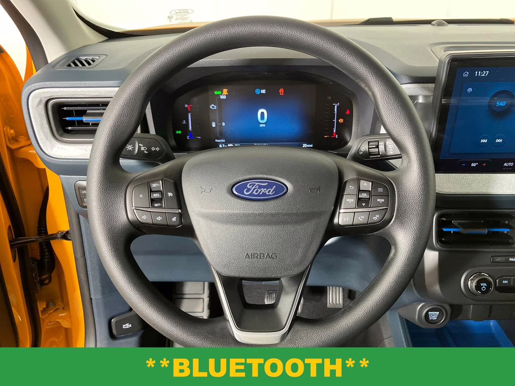 2026 Orange Fury Metallic Tri-Coat Ford Maverick XLT FWD Truck