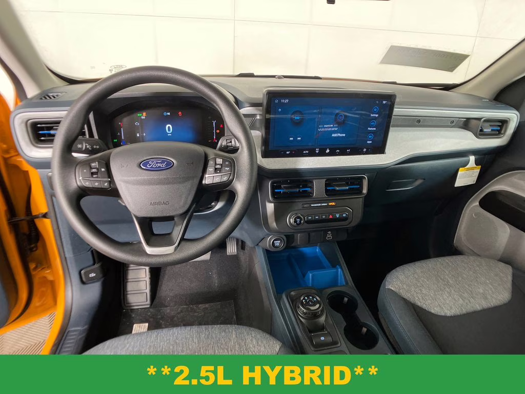 2026 Orange Fury Metallic Tri-Coat Ford Maverick XLT FWD Truck