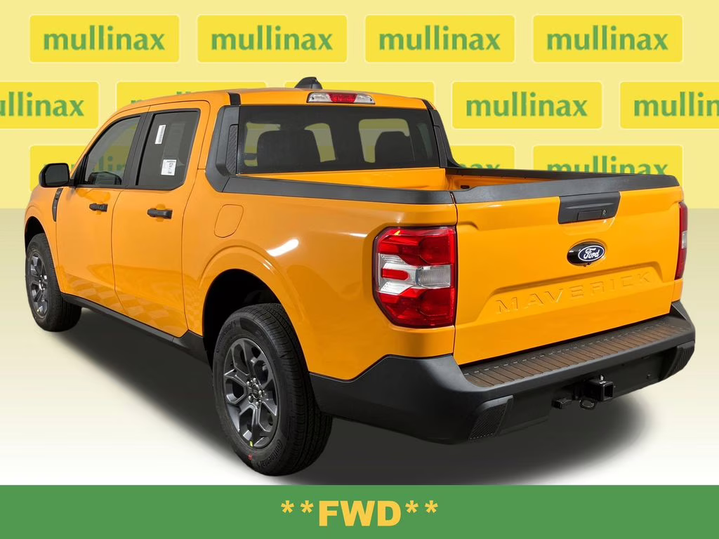 2026 Orange Fury Metallic Tri-Coat Ford Maverick XLT FWD Truck