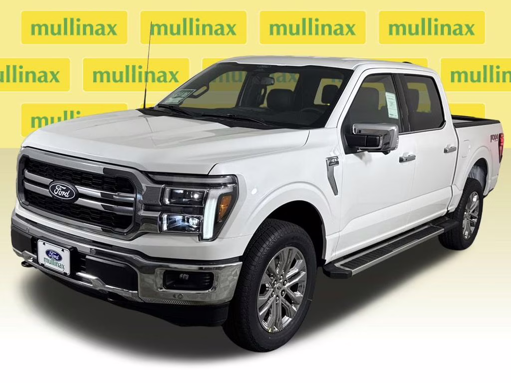 2026 Star White Metallic Tri-Coat Ford F-150 Lariat 4X4 Truck