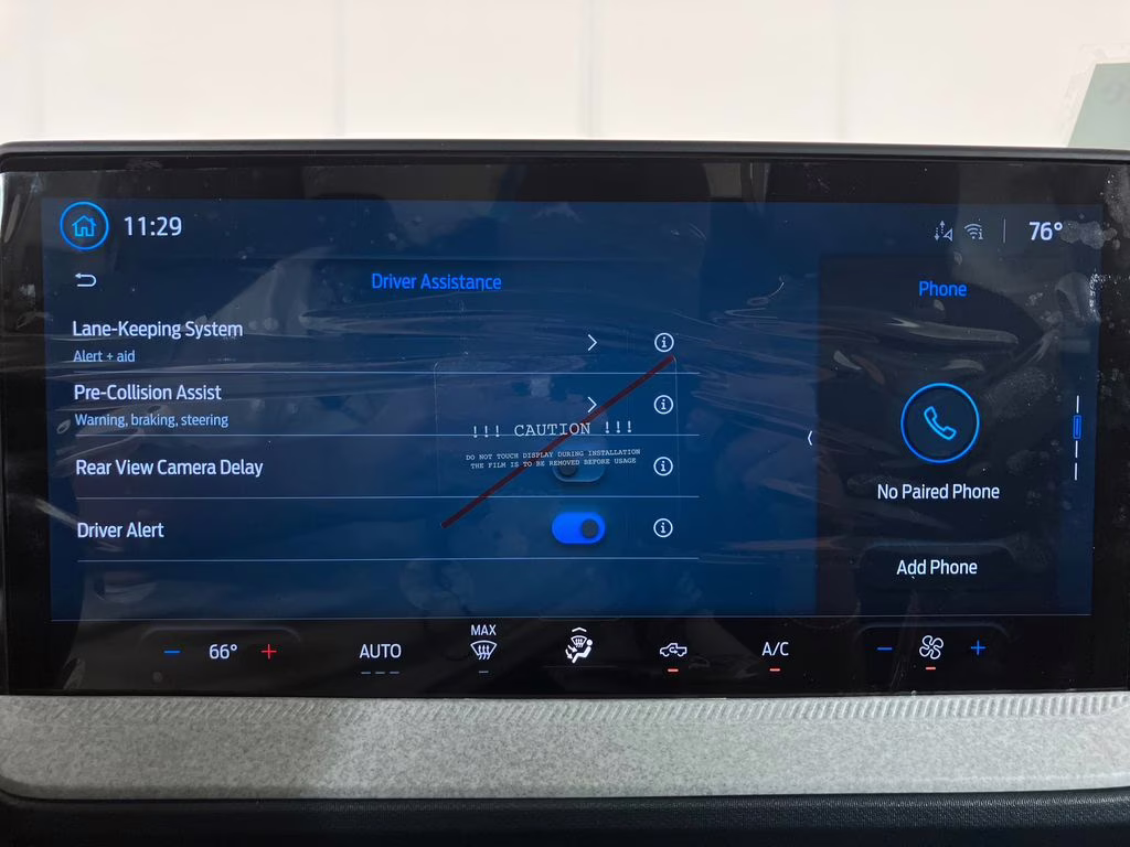 2026 Orange Fury Metallic Tri-Coat Ford Maverick XLT FWD Truck