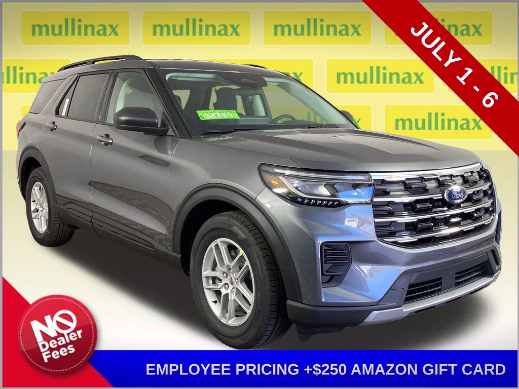 2026 Carbonized Gray Metallic Ford Explorer Active RWD SUV