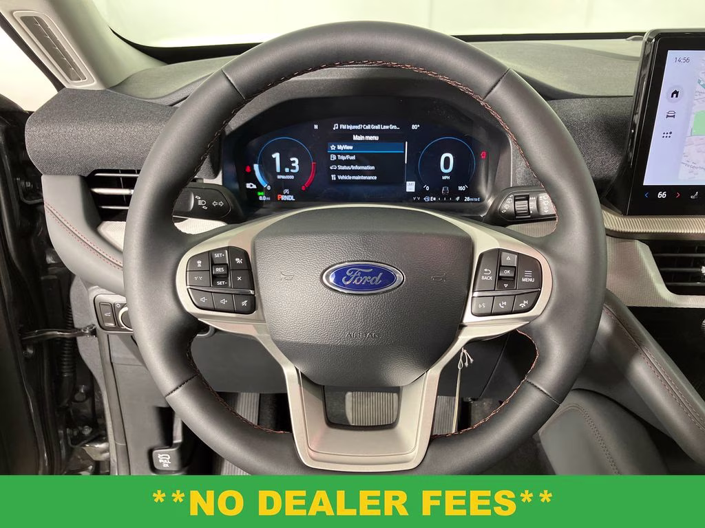 2026 Carbonized Gray Metallic Ford Explorer Active RWD SUV