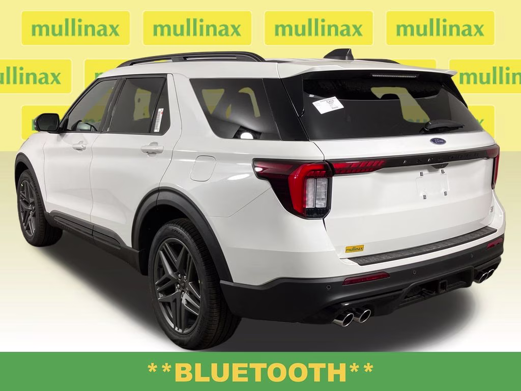 2026 Star White Metallic Tri-Coat Ford Explorer ST RWD SUV