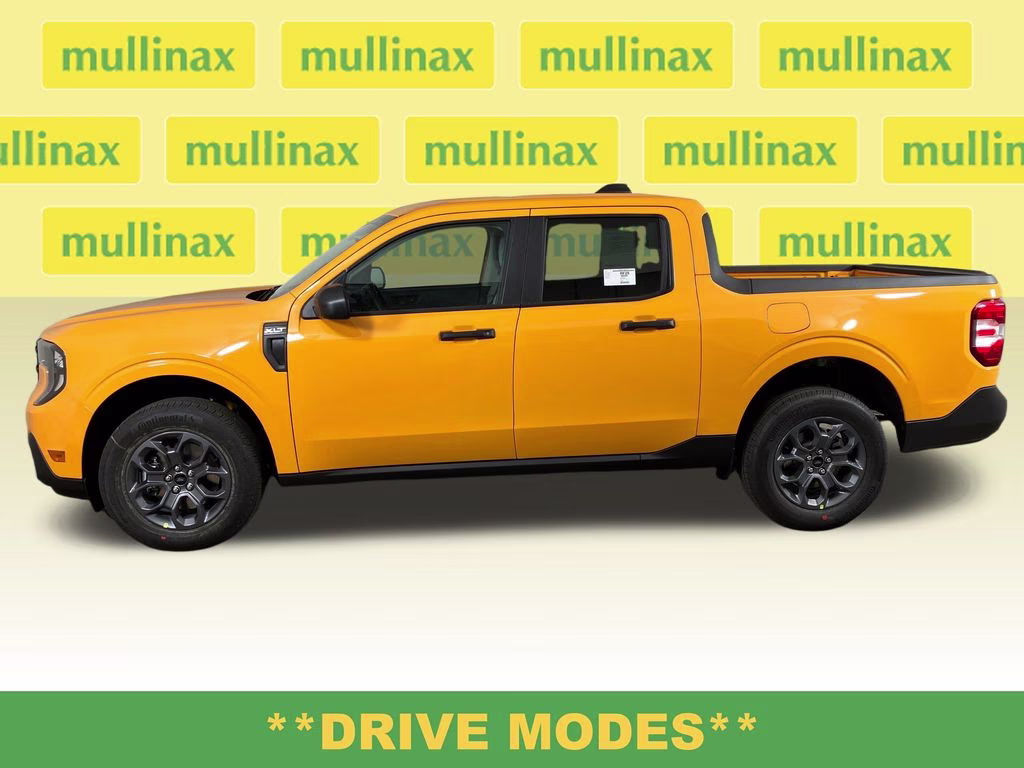 2026 Orange Fury Metallic Tri-Coat Ford Maverick XLT FWD Truck