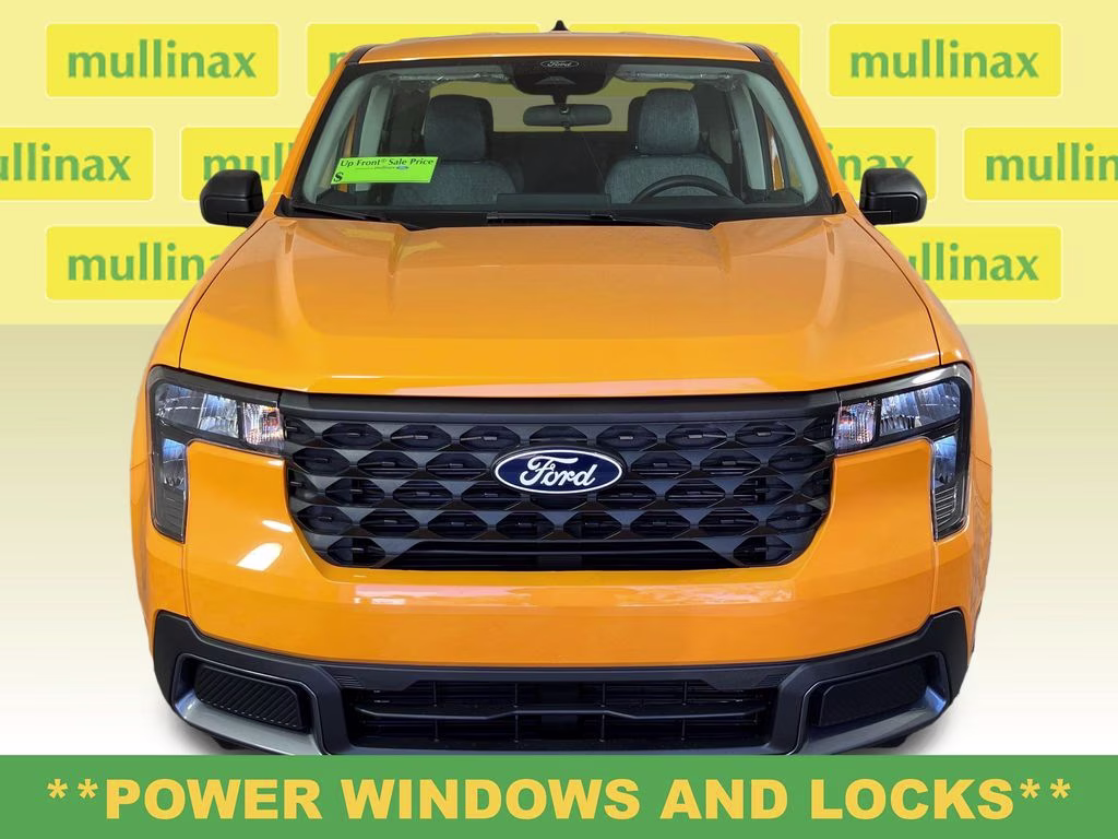 2026 Orange Fury Metallic Tri-Coat Ford Maverick XLT FWD Truck