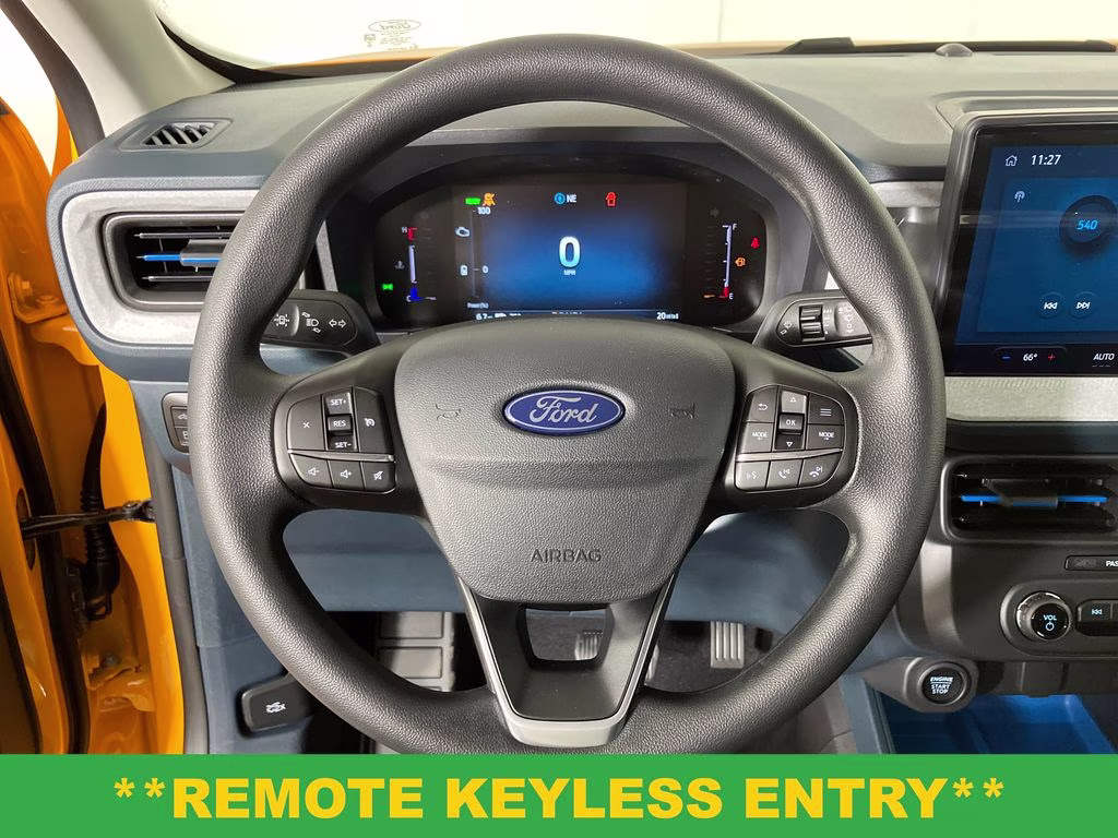 2026 Orange Fury Metallic Tri-Coat Ford Maverick XLT FWD Truck