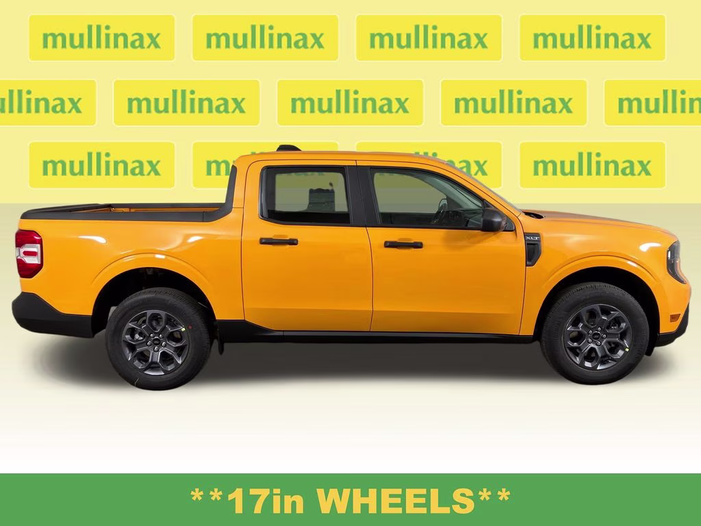 2026 Orange Fury Metallic Tri-Coat Ford Maverick XLT FWD Truck