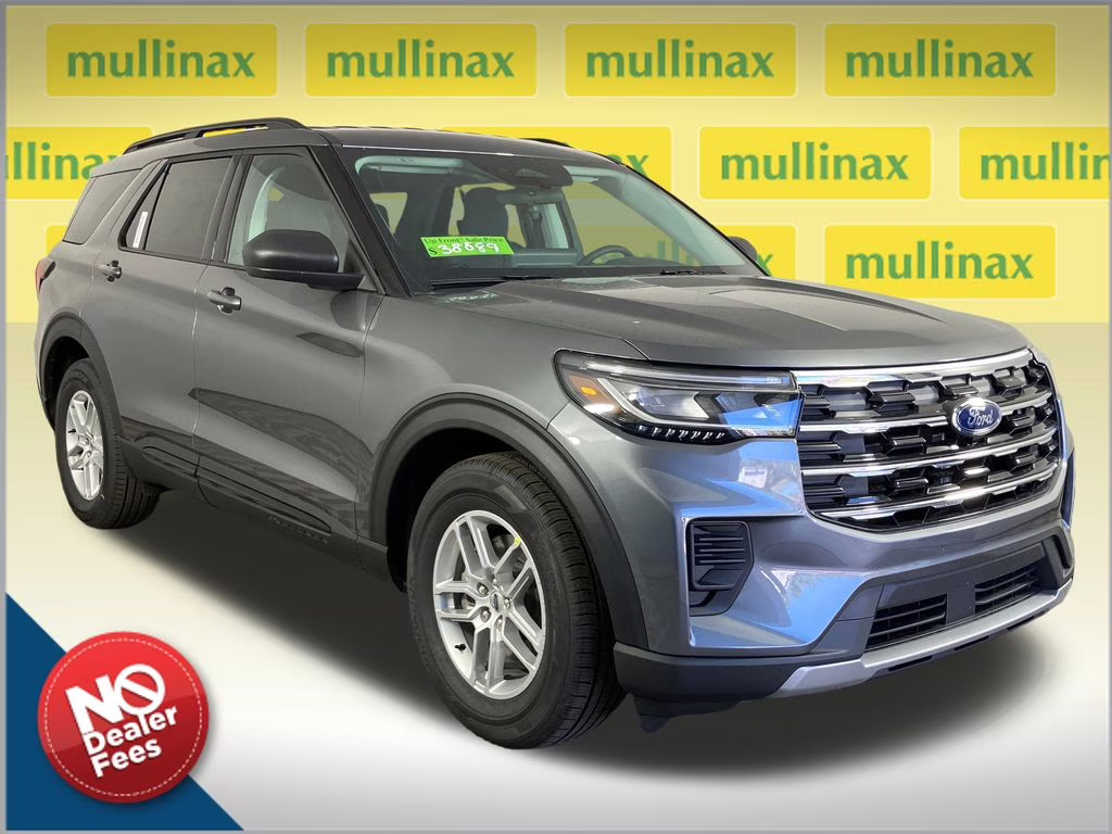 2026 Carbonized Gray Metallic Ford Explorer Active RWD SUV