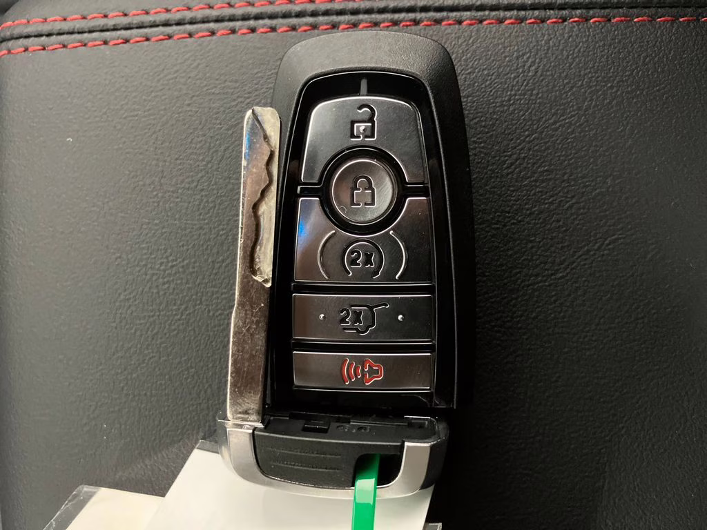 2026 Star White Metallic Tri-Coat Ford Explorer ST RWD SUV