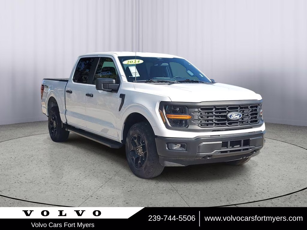 2024 Oxford White Ford F-150 STX 4X4 Truck