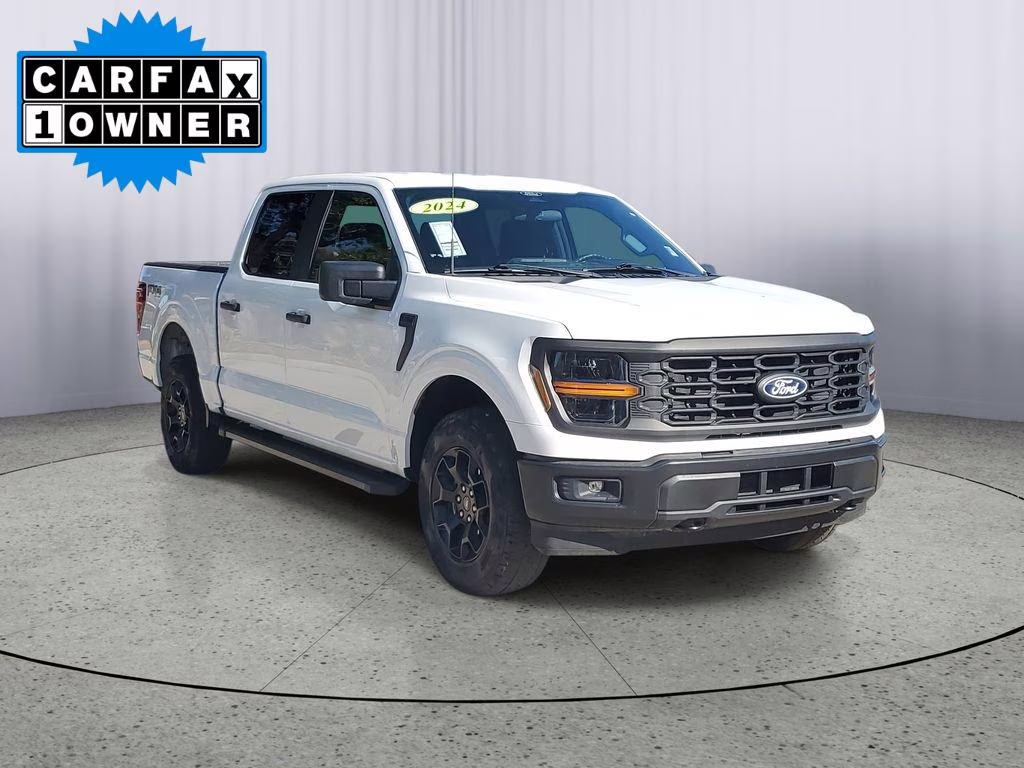2024 Oxford White Ford F-150 STX 4X4 Truck