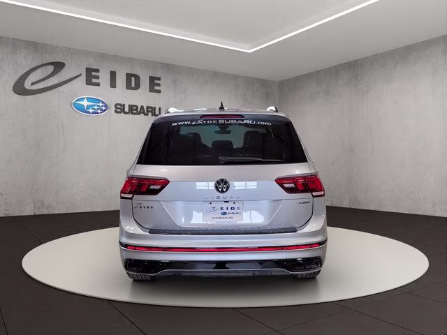 2023 Silver Metallic Volkswagen Tiguan 2.0T SE R-Line Black AWD SUV