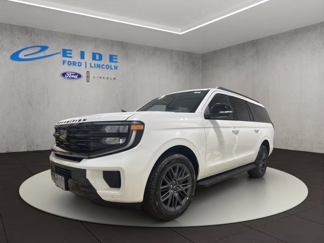 2026 Star White Metallic Tri-Coat Ford Expedition Max Platinum 4X4 SUV