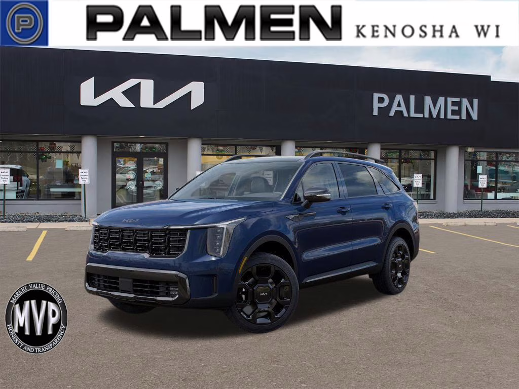 2026 Midnight Lake Blue Kia Sorento X-Line EX AWD SUV