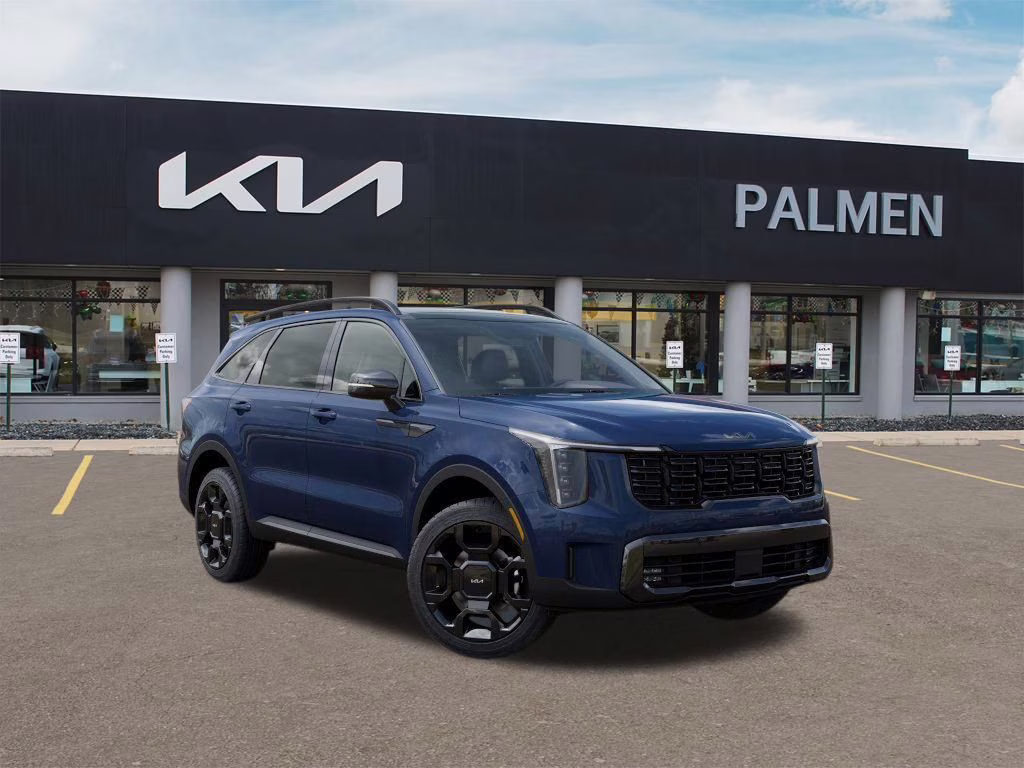 2026 Midnight Lake Blue Kia Sorento X-Line EX AWD SUV