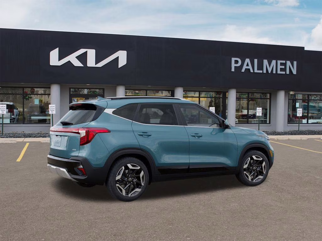 2026 Pluton Blue Kia Seltos SX AWD SUV