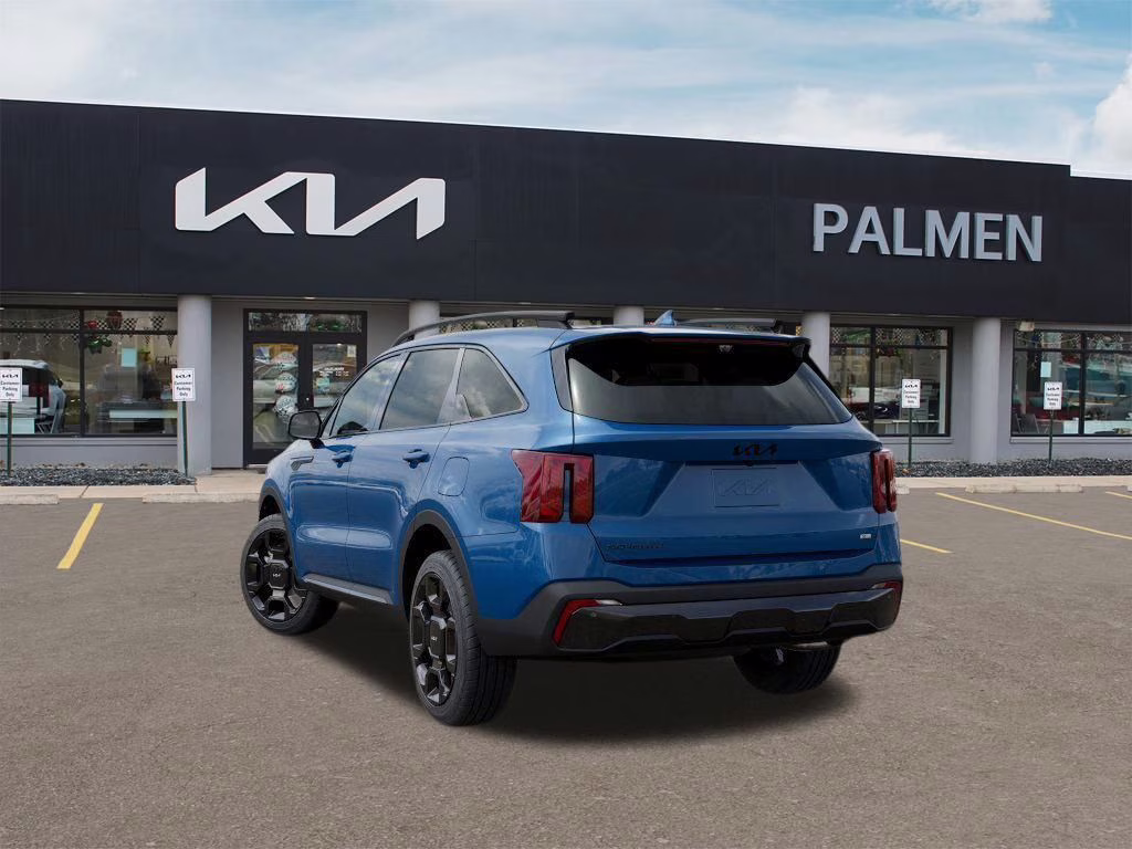 2026 Mineral Blue Kia Sorento Hybrid X-Line SX Prestige AWD SUV