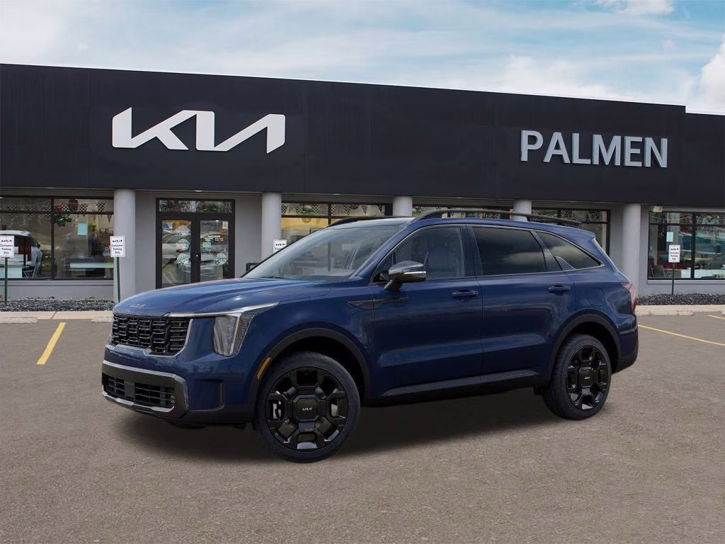 2026 Midnight Lake Blue Kia Sorento X-Line EX AWD SUV