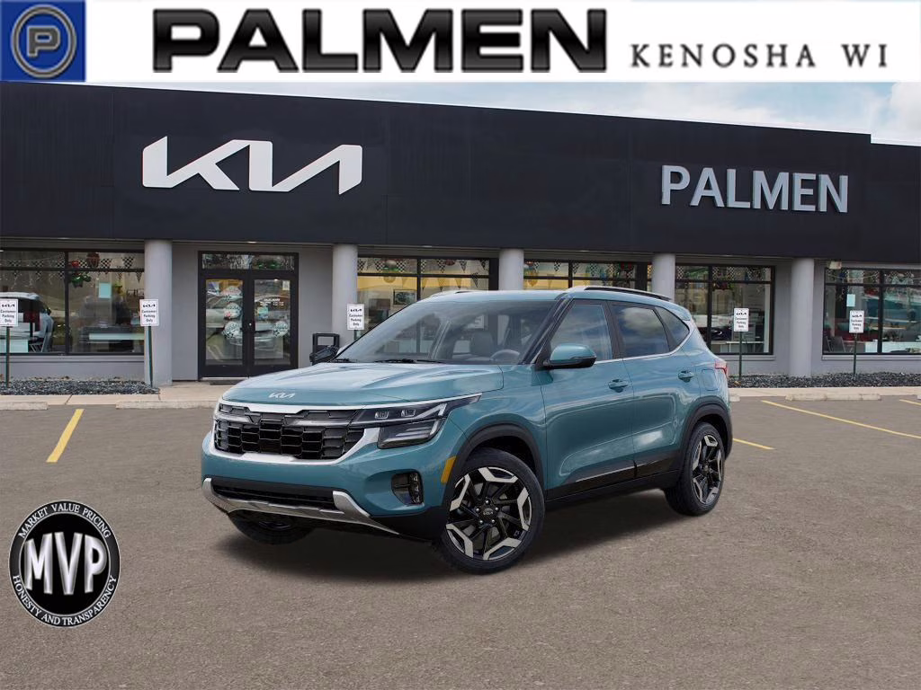 2026 Pluton Blue Kia Seltos SX AWD SUV