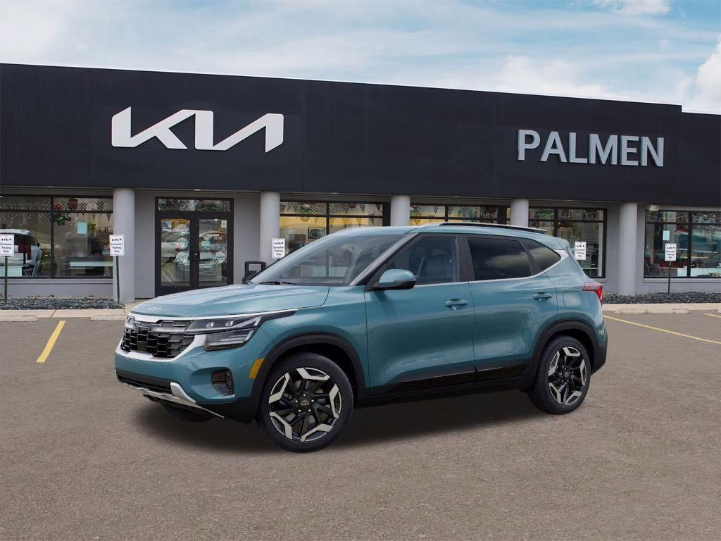 2026 Pluton Blue Kia Seltos SX AWD SUV